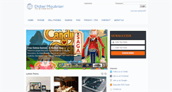 Desktop Screenshot of didier-moulinier.info